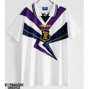 Skotsko 1994-1996 Retro Venkovní Dres Krátký Rukáv Skotsko 1994-1996 Retro Venkovní Dres Krátký Rukáv